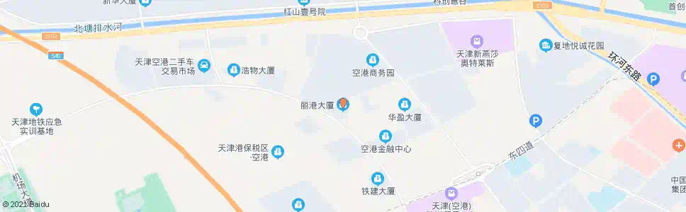 天津丽港大厦_公交站地图_天津公交_妙搜公交查询2025