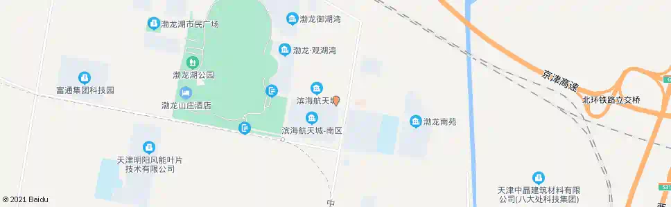 天津航天置业_公交站地图_天津公交_妙搜公交查询2025