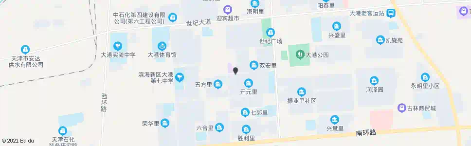 天津开元里北门_公交站地图_天津公交_妙搜公交查询2025