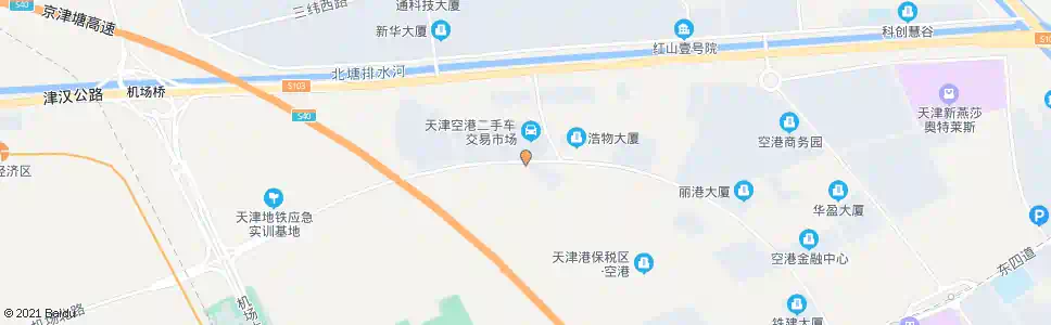 天津保税路_公交站地图_天津公交_妙搜公交查询2025