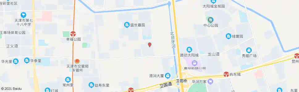 天津东康家园_公交站地图_天津公交_妙搜公交查询2025