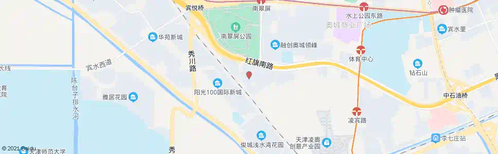 天津水上西路金谷园_公交站地图_天津公交_妙搜公交查询2025