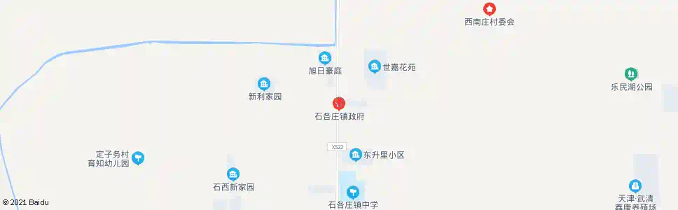 天津石各庄_公交站地图_天津公交_妙搜公交查询2025