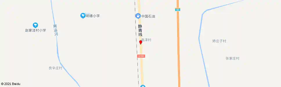 天津高泽村_公交站地图_天津公交_妙搜公交查询2025