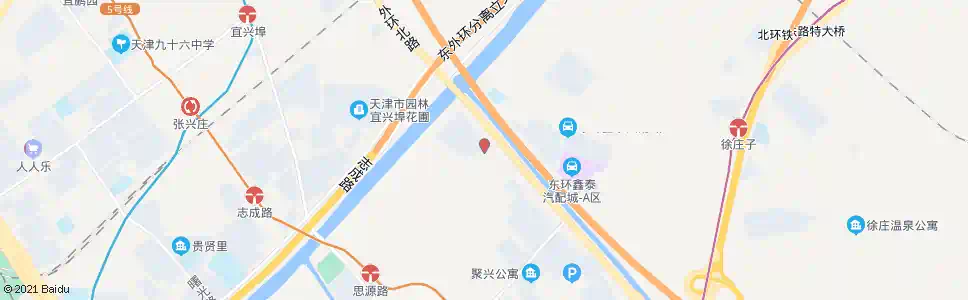 天津红星支路_公交站地图_天津公交_妙搜公交查询2025