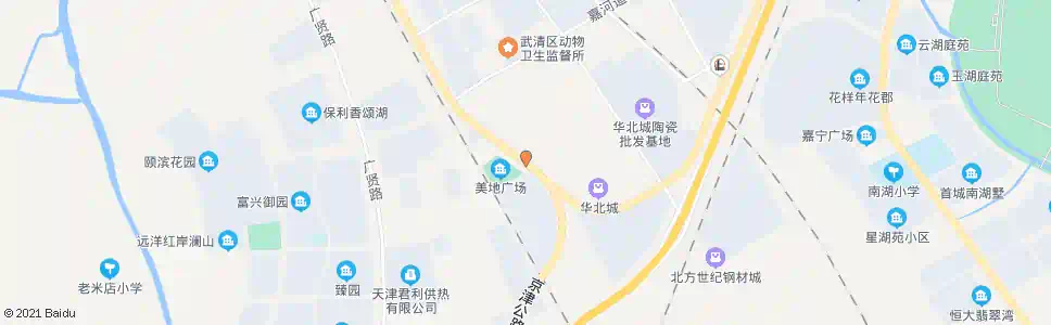 天津华北城公交站_公交站地图_天津公交_妙搜公交查询2025