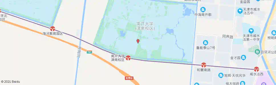 天津梨树园_公交站地图_天津公交_妙搜公交查询2025