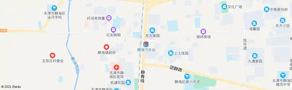 天津静海汽车站_公交站地图_天津公交_妙搜公交查询2025