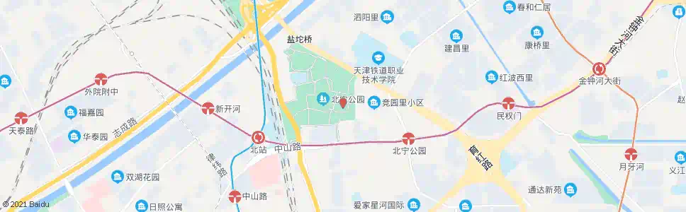 天津畅观楼_公交站地图_天津公交_妙搜公交查询2025