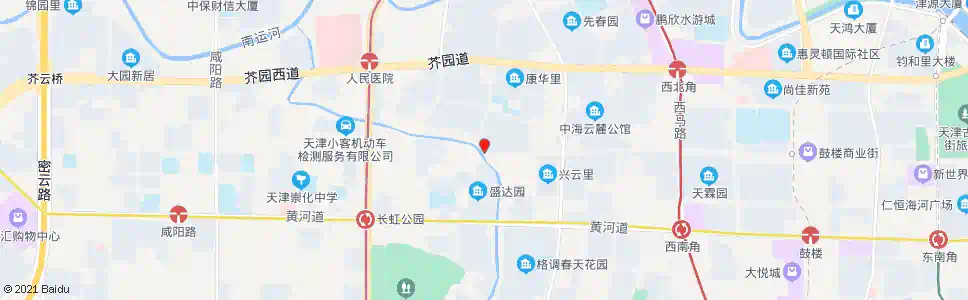 天津西营门桥_公交站地图_天津公交_妙搜公交查询2025