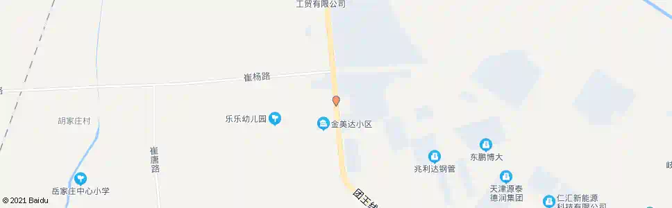 天津崔家庄_公交站地图_天津公交_妙搜公交查询2025