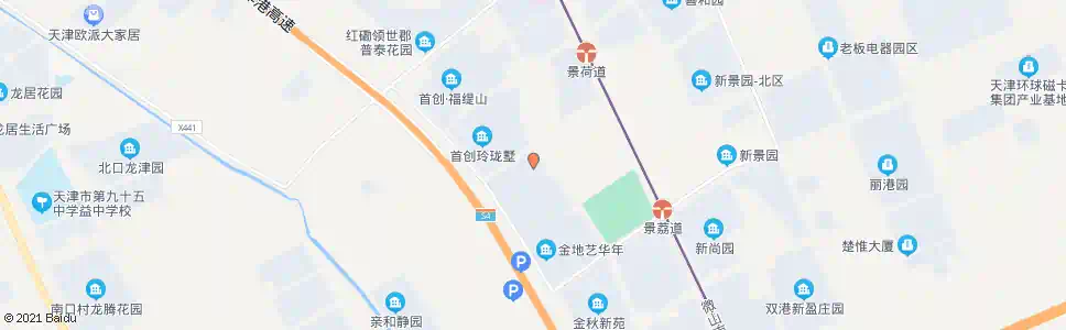 天津御华园_公交站地图_天津公交_妙搜公交查询2025