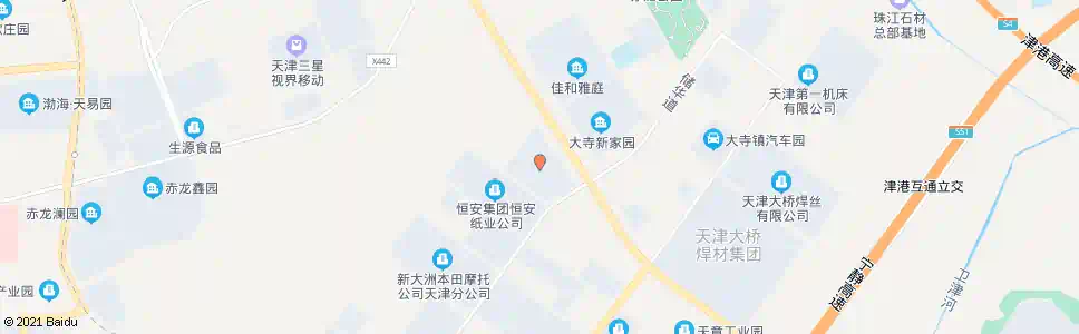 天津普洛斯西青物流园_公交站地图_天津公交_妙搜公交查询2025