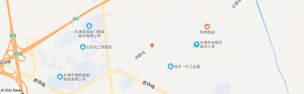 天津线河一村_公交站地图_天津公交_妙搜公交查询2025