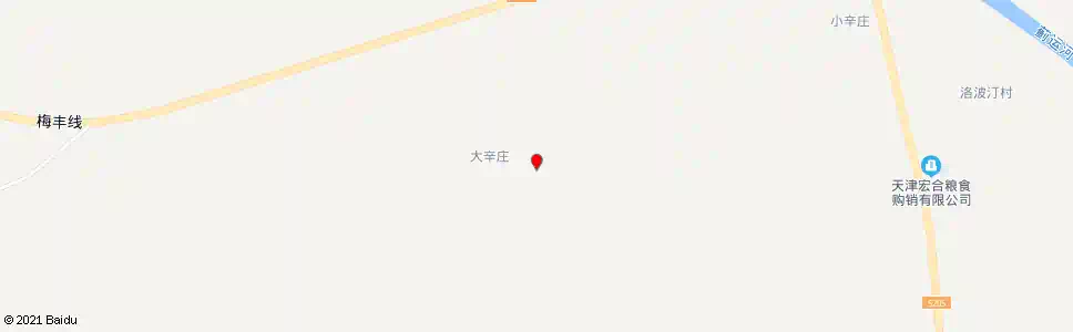 天津大辛村_公交站地图_天津公交_妙搜公交查询2025