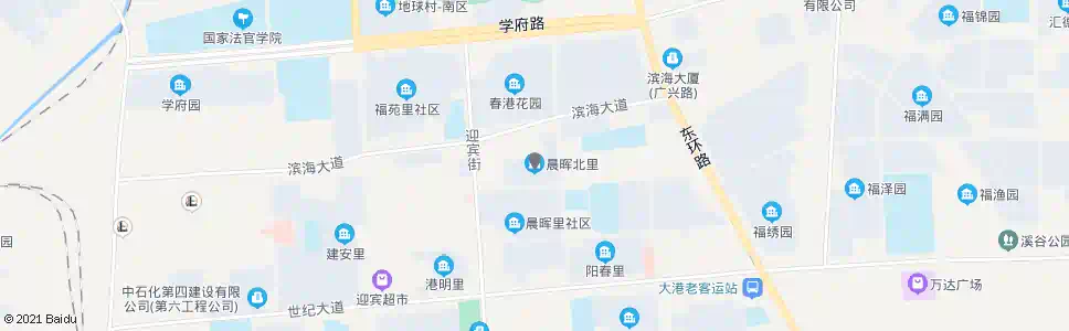 天津晨辉北里_公交站地图_天津公交_妙搜公交查询2025