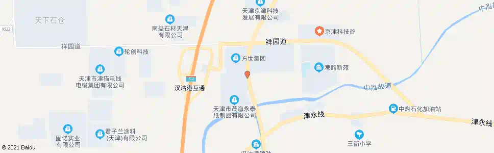 天津福发路_公交站地图_天津公交_妙搜公交查询2025