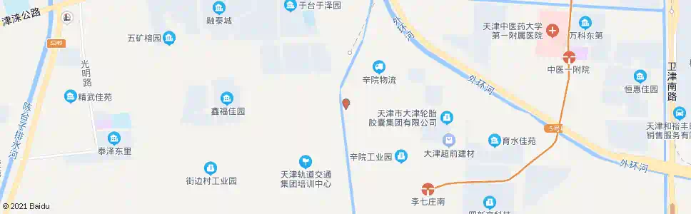 天津中兴桥_公交站地图_天津公交_妙搜公交查询2025