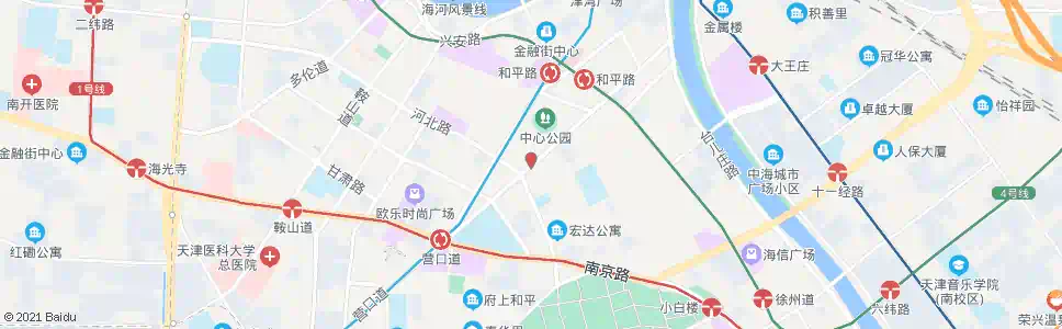 天津山东路(营口道)_公交站地图_天津公交_妙搜公交查询2025