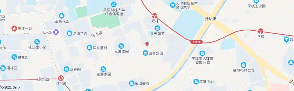 天津马集路_公交站地图_天津公交_妙搜公交查询2025