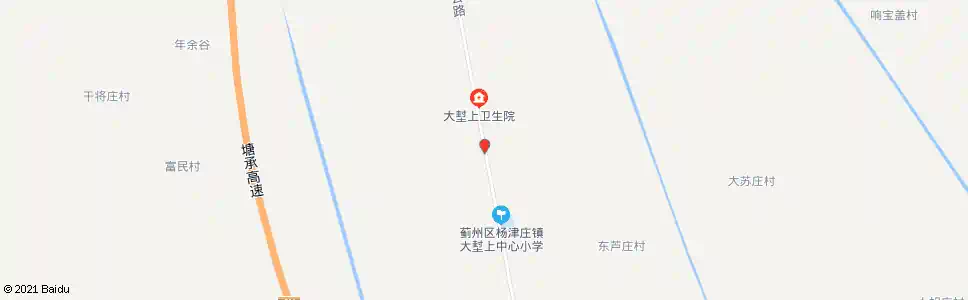 天津大堼上镇_公交站地图_天津公交_妙搜公交查询2025