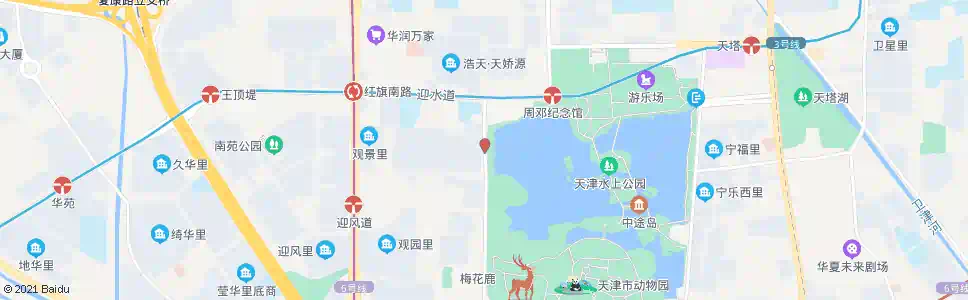 天津二七一医院_公交站地图_天津公交_妙搜公交查询2025