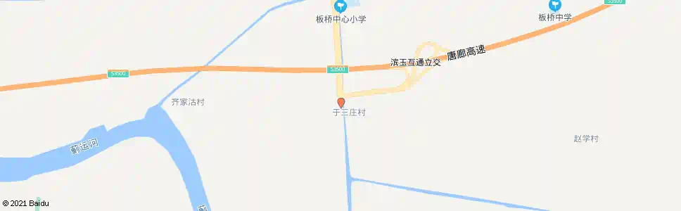 天津于三庄_公交站地图_天津公交_妙搜公交查询2025