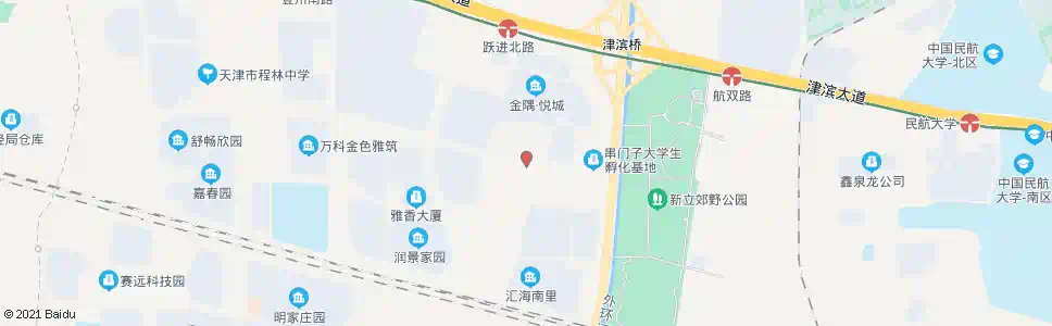 天津秀悦园_公交站地图_天津公交_妙搜公交查询2025