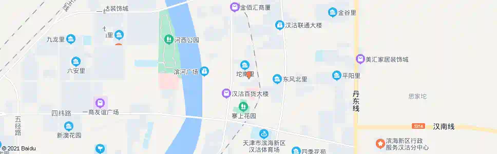天津汉沽中心站公交站_公交站地图_天津公交_妙搜公交查询2025