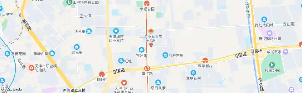 天津常州里_公交站地图_天津公交_妙搜公交查询2025