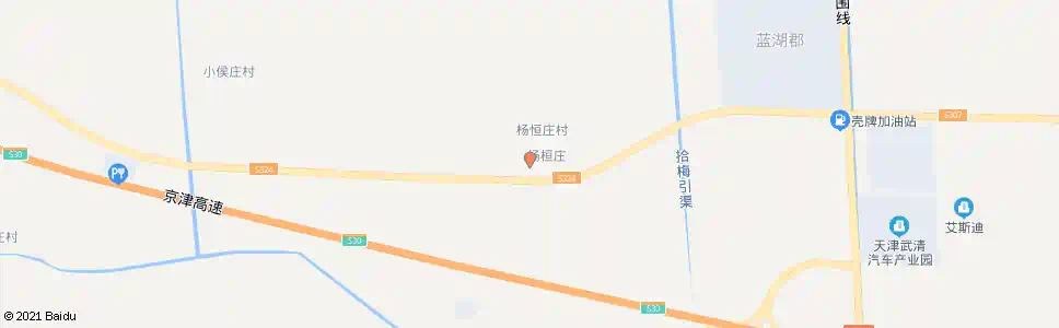 天津杨恒庄_公交站地图_天津公交_妙搜公交查询2025