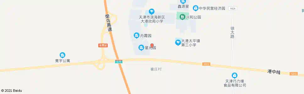 天津大港郭庄子_公交站地图_天津公交_妙搜公交查询2025