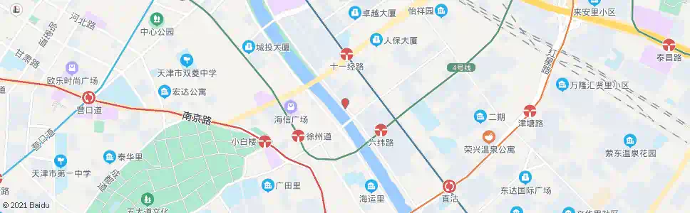 天津金阜桥_公交站地图_天津公交_妙搜公交查询2025