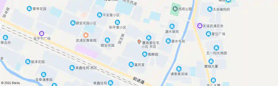 天津福苑小区_公交站地图_天津公交_妙搜公交查询2025