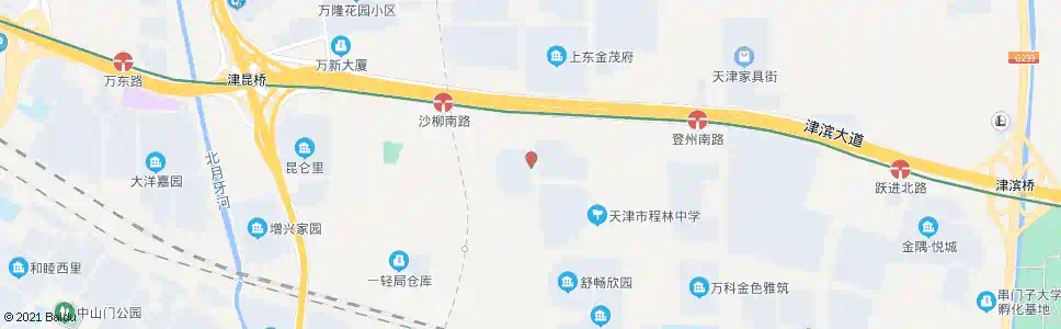 天津舒畅园_公交站地图_天津公交_妙搜公交查询2025
