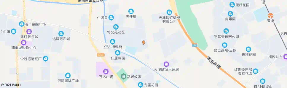 天津仁居鑫园_公交站地图_天津公交_妙搜公交查询2025