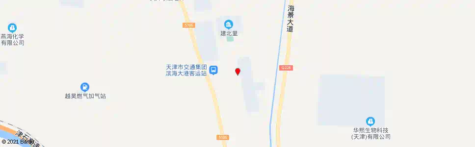 天津海滨第四学校_公交站地图_天津公交_妙搜公交查询2025