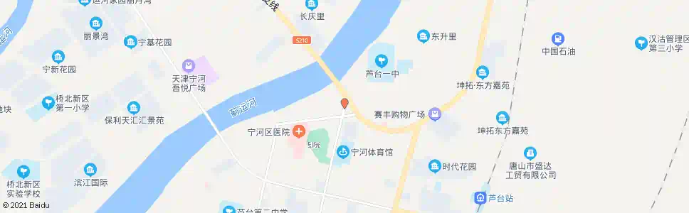 天津宁河交警队_公交站地图_天津公交_妙搜公交查询2025