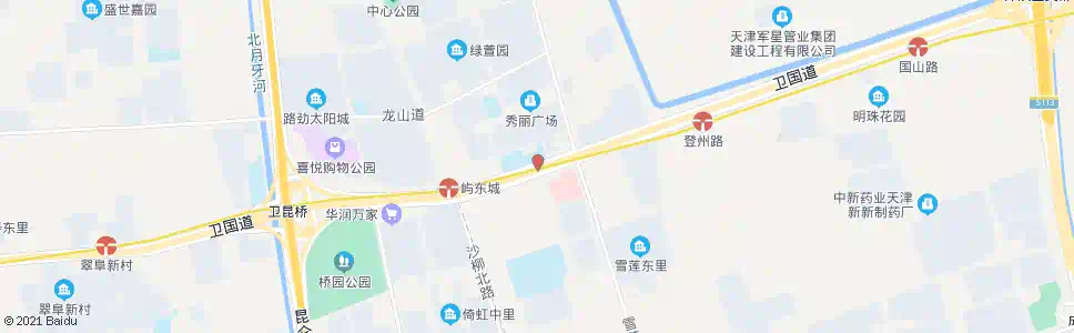 天津天津八中_公交站地图_天津公交_妙搜公交查询2025
