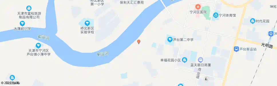 天津建国村(宁河)_公交站地图_天津公交_妙搜公交查询2025