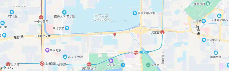 天津泰达会馆_公交站地图_天津公交_妙搜公交查询2025