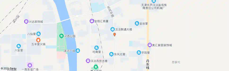 天津汉沽红霞里_公交站地图_天津公交_妙搜公交查询2025