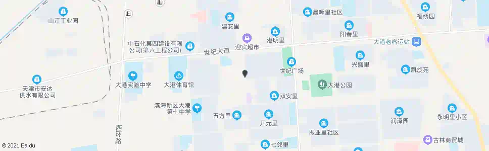 天津四化里东门_公交站地图_天津公交_妙搜公交查询2025