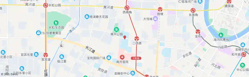 天津南开五马路_公交站地图_天津公交_妙搜公交查询2025