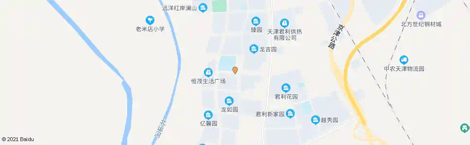 天津龙吉园_公交站地图_天津公交_妙搜公交查询2025