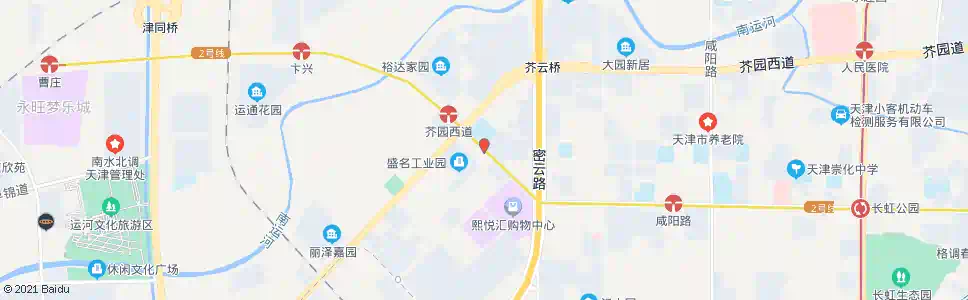 天津华智里_公交站地图_天津公交_妙搜公交查询2025