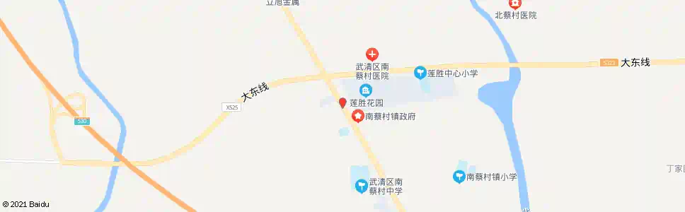 天津武清莲胜花园_公交站地图_天津公交_妙搜公交查询2025