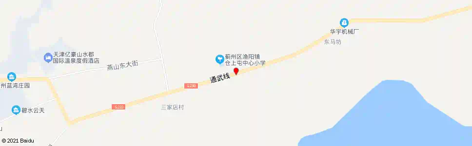 天津仓上屯_公交站地图_天津公交_妙搜公交查询2025