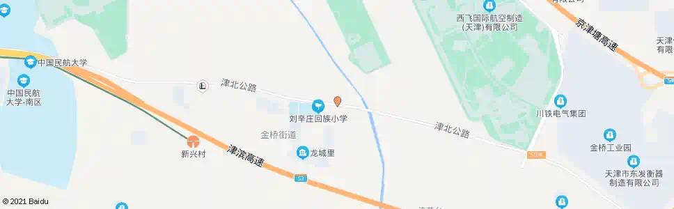 天津幺六桥_公交站地图_天津公交_妙搜公交查询2025