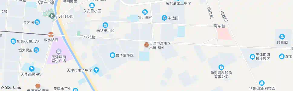 天津县法院_公交站地图_天津公交_妙搜公交查询2025